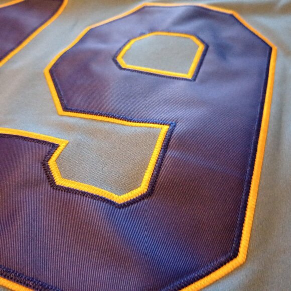 Brand New Milwaukee Brewers Jersey Robin Yount #19 Blue Men's X-Large XL - Picture 9 of 10